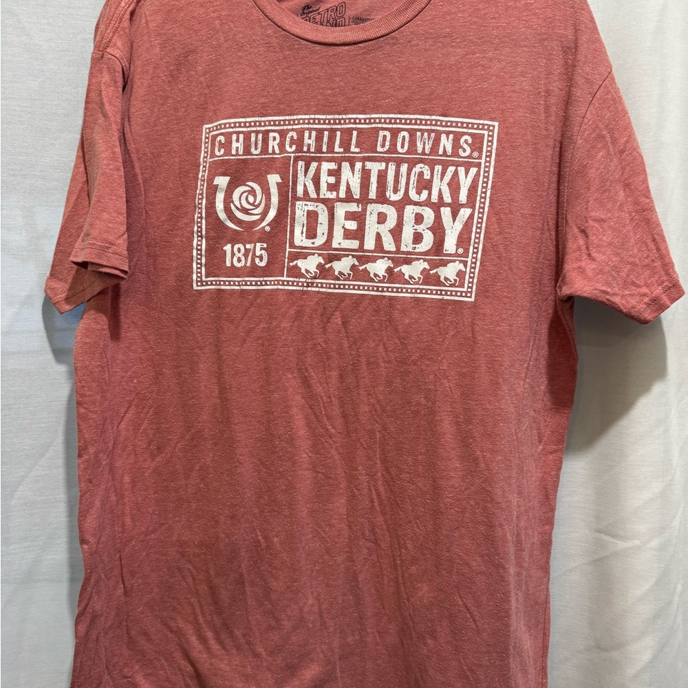 Original Retro Brand Kentucky Derby Tee - Brick Red